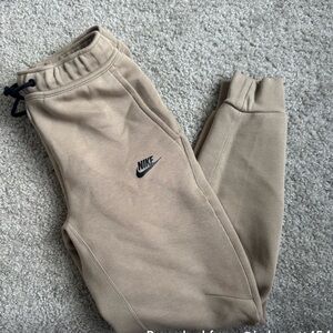 Nike Tan Performance Tech Pants